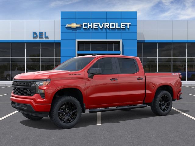 New 2026 Chevrolet Silverado 1500 Custom w/ Turbomax Blackout Package AWD/4WD image 2
