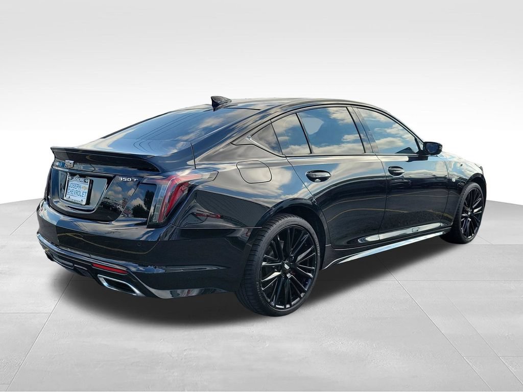 Used 2022 Cadillac CT5 Sport w/ LPO, ONYX Package AWD/4WD image 4