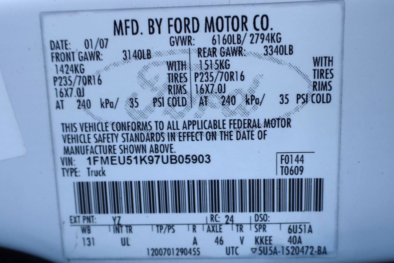 Used 2007 Ford Explorer Sport Trac XLT image 15