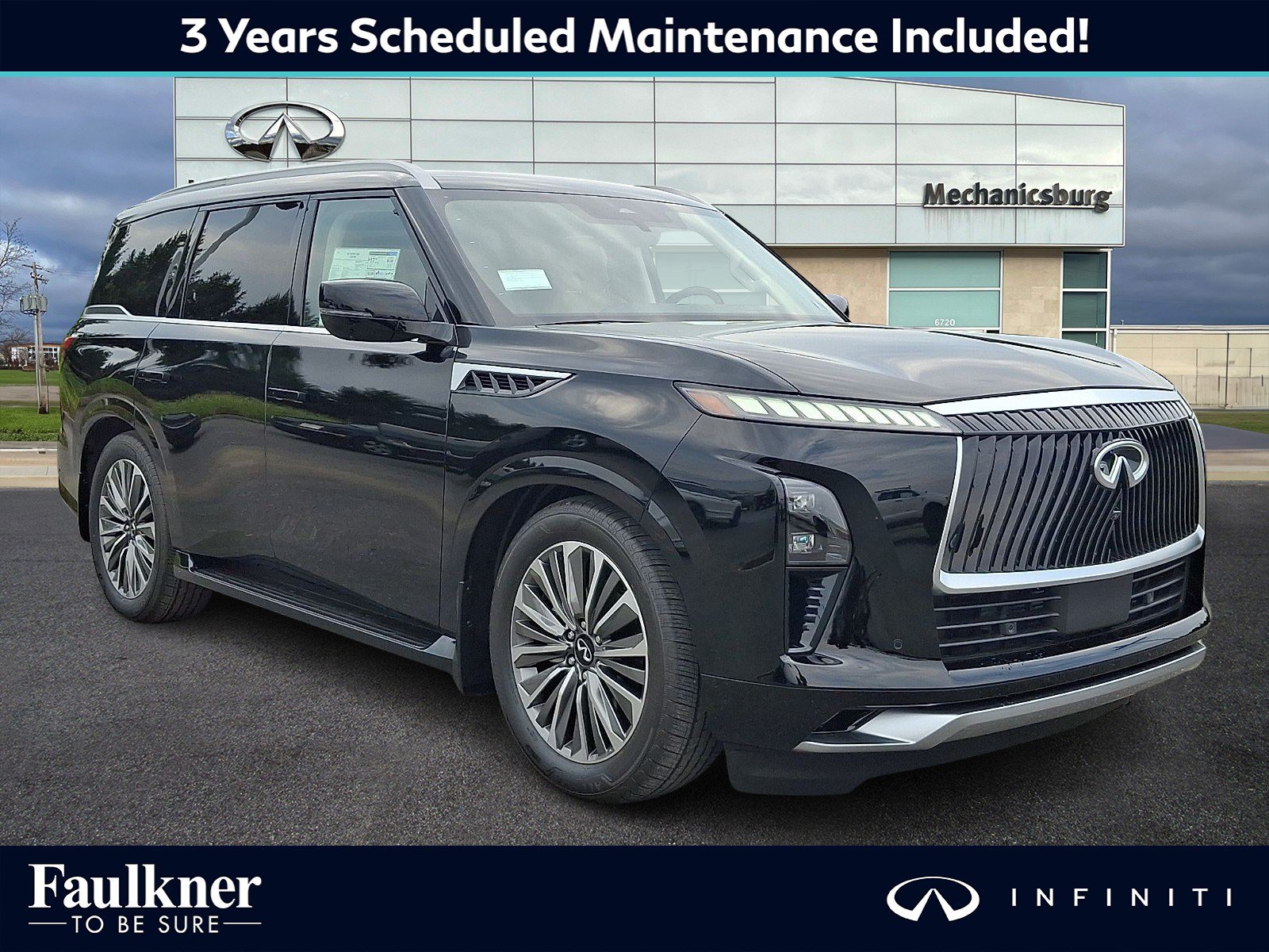 New 2027 INFINITI QX80 Luxe w/ Cargo Package