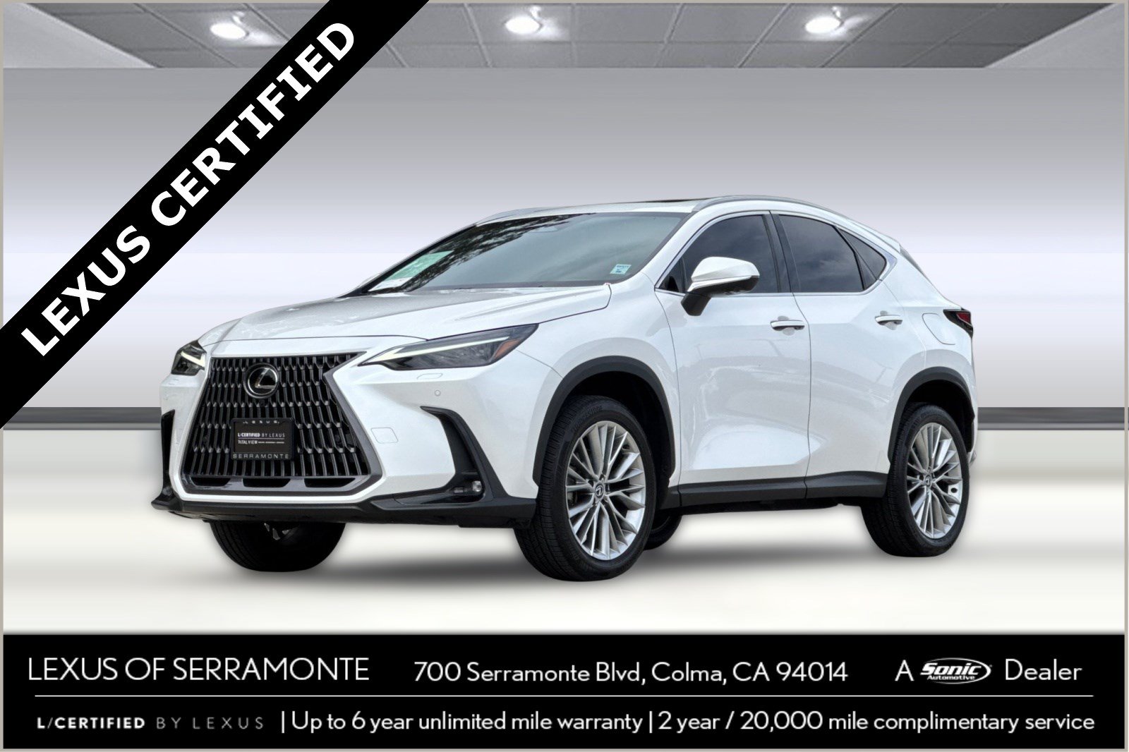Certified 2024 Lexus NX 350 AWD w/ Vision Package