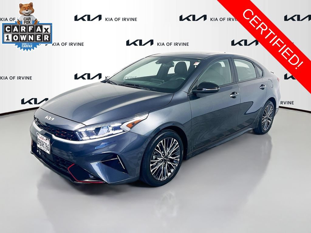 Certified 2022 Kia Forte GT-Line w/ GT-Line Premium Package FWD image 4