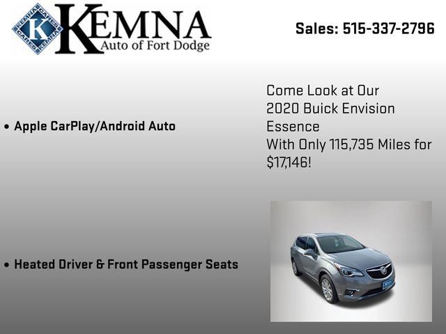 Used 2020 Buick Envision Essence image 12