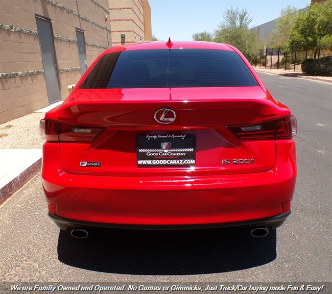 Used 2016 Lexus IS 200t w/ F Sport Package RWD image 4