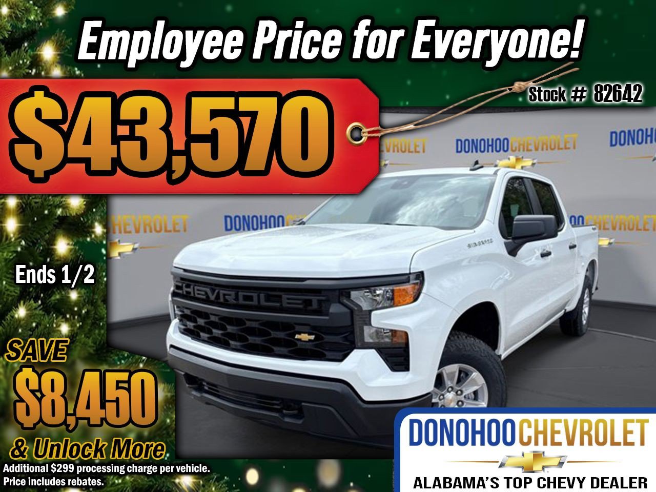 New 2026 Chevrolet Silverado 1500 W/T w/ WT Value Package image 1