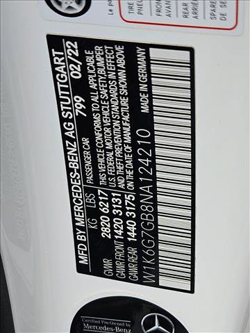 Certified 2022 Mercedes-Benz S 580 4MATIC Sedan image 24