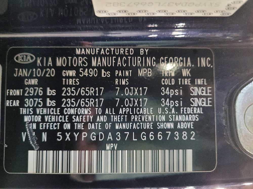Used 2020 Kia Sorento LX w/ LX I4 Convenience Package AWD/4WD image 33