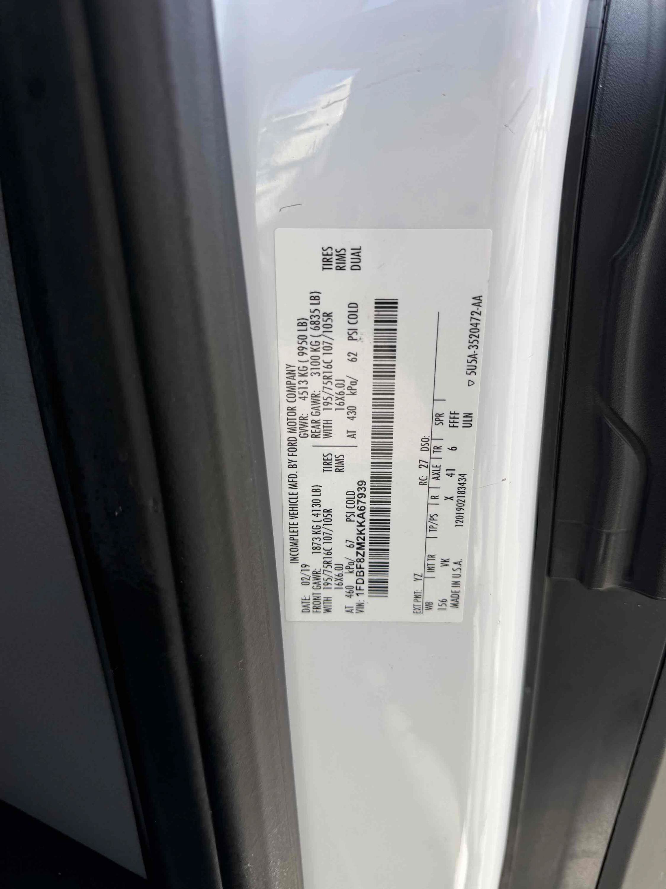 Used 2019 Ford Transit 350 156 DRW RWD image 23