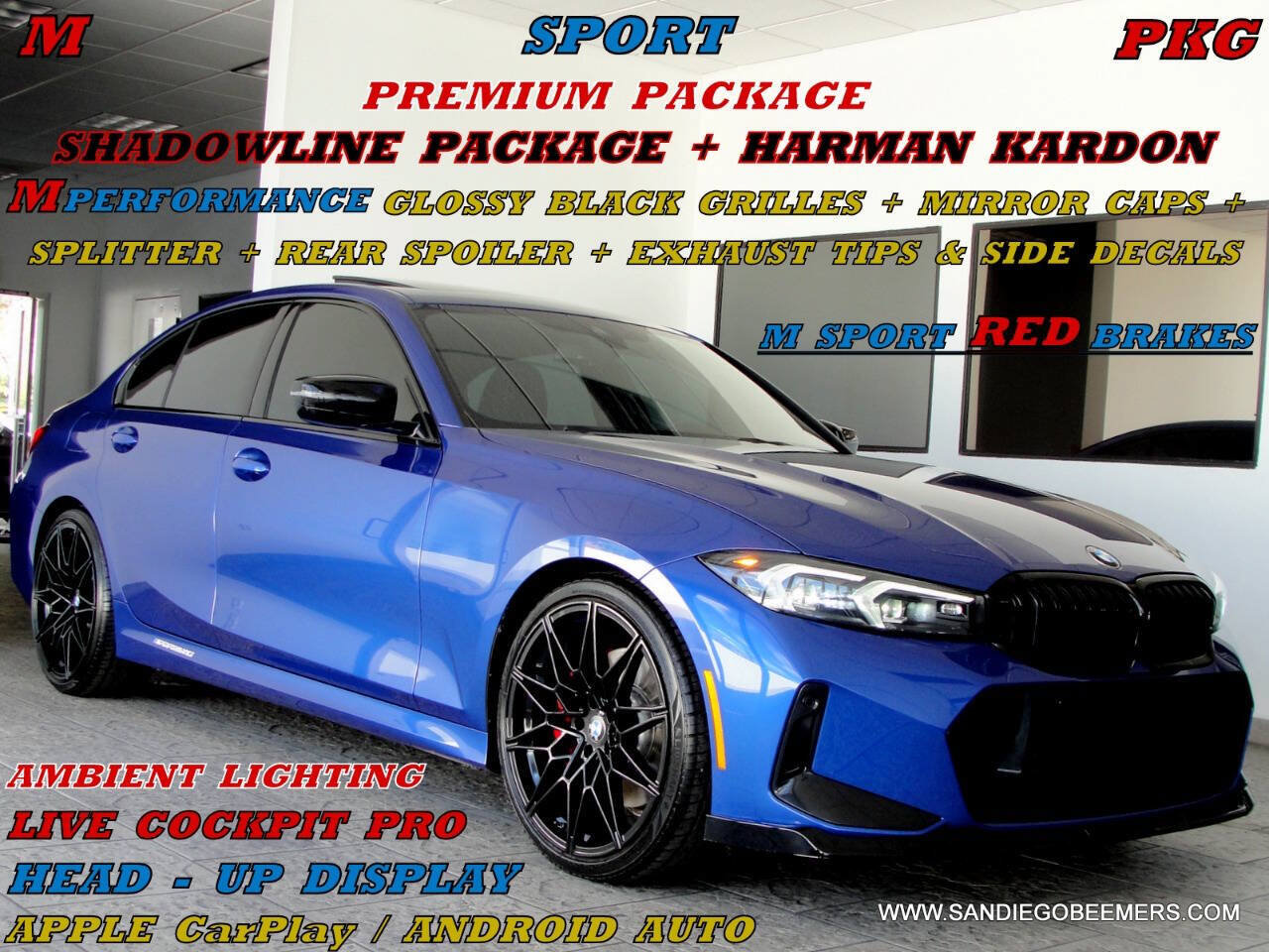 Used 2023 BMW 330i Sedan w/ M Sport Package