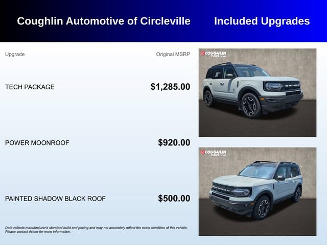 Used 2023 Ford Bronco Sport Outer Banks w/ Tech Package AWD/4WD image 3