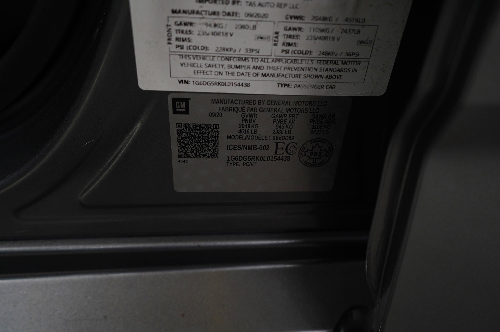 Used 2020 Cadillac CT4 Sport image 23