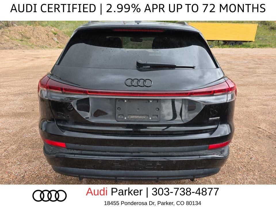 Used 2024 Audi Q4 e-tron Prestige w/ Black Optic Package AWD/4WD image 6