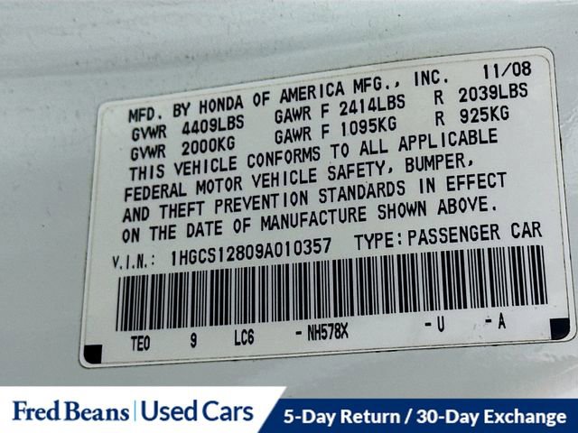 Used 2009 Honda Accord EX-L image 29