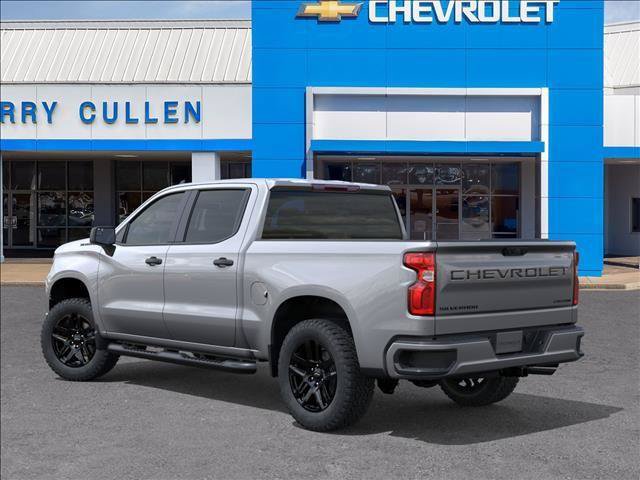 New 2026 Chevrolet Silverado 1500 Custom w/ Turbomax Blackout Package RWD image 3