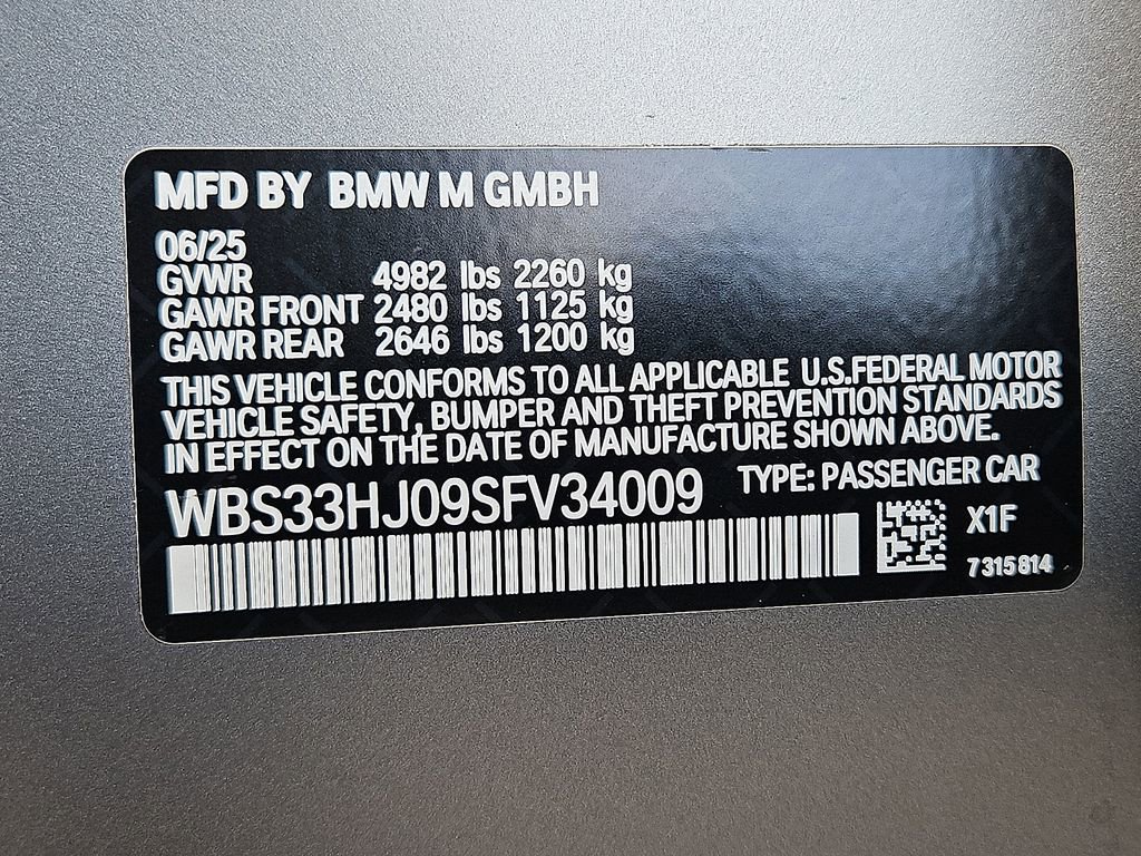 Used 2025 BMW M3 Competition w/ Carbon Package image 30