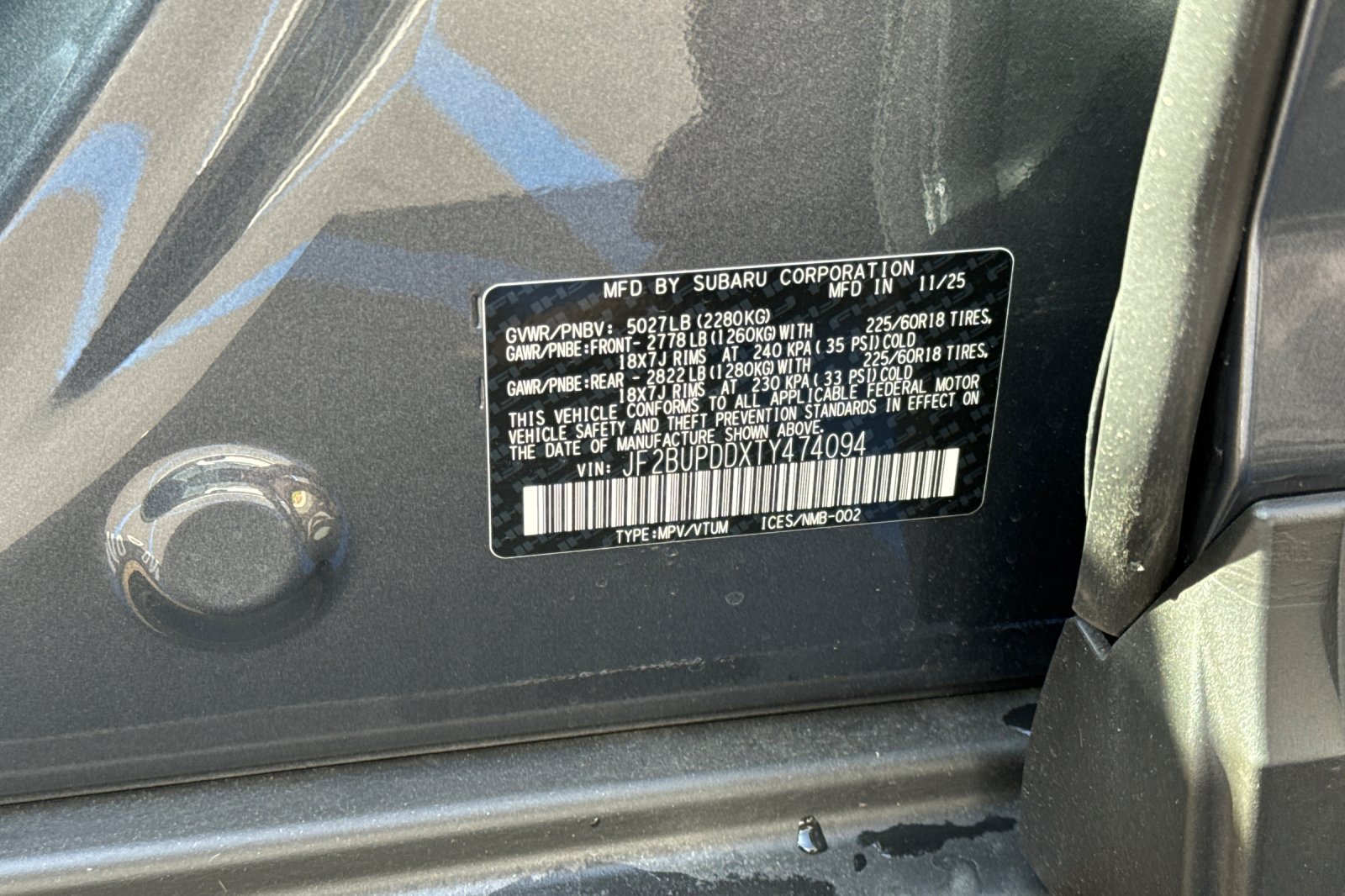 New 2026 Subaru Outback Limited AWD/4WD image 28