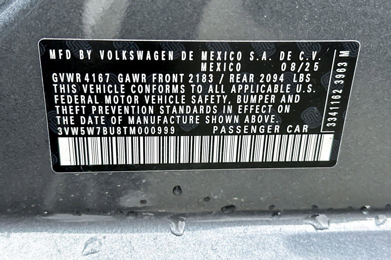 New 2026 Volkswagen Jetta S image 23