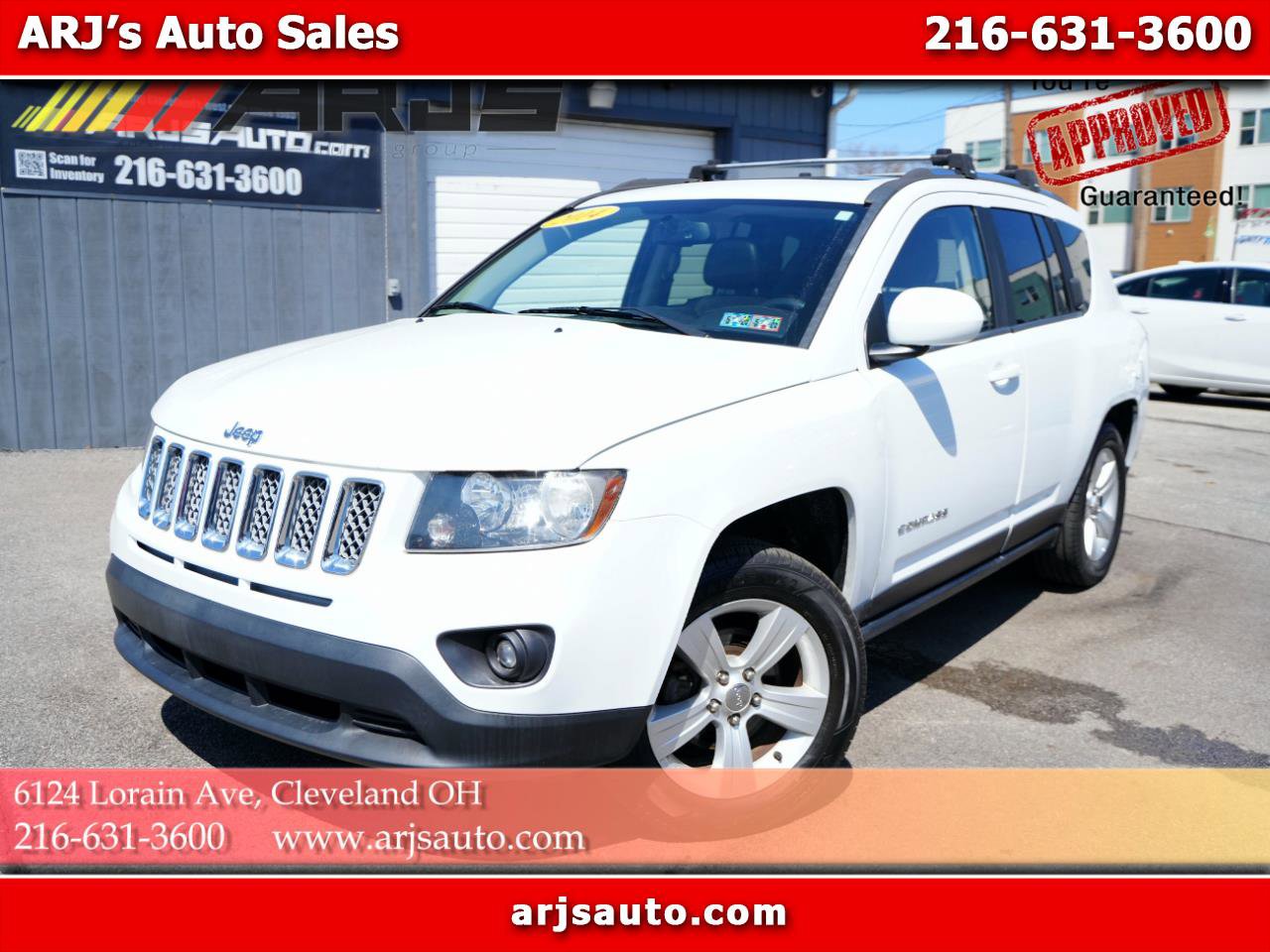 Used 2014 Jeep Compass Latitude w/ Sun/Sound Group