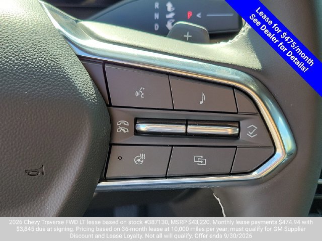 New 2027 Chevrolet Traverse LT w/ LPO, Floor Liner Package FWD image 17