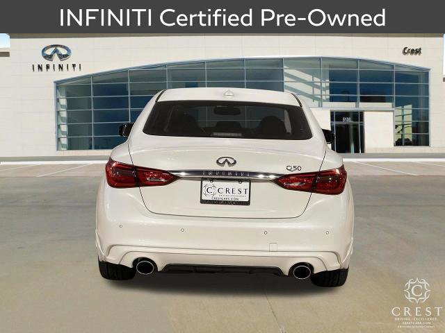 Certified 2023 INFINITI Q50 Luxe w/ Cargo Package image 4