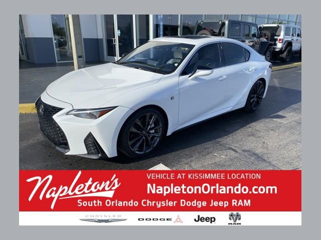 Used 2021 Lexus IS 350 F Sport w/ Navigation Package image 1