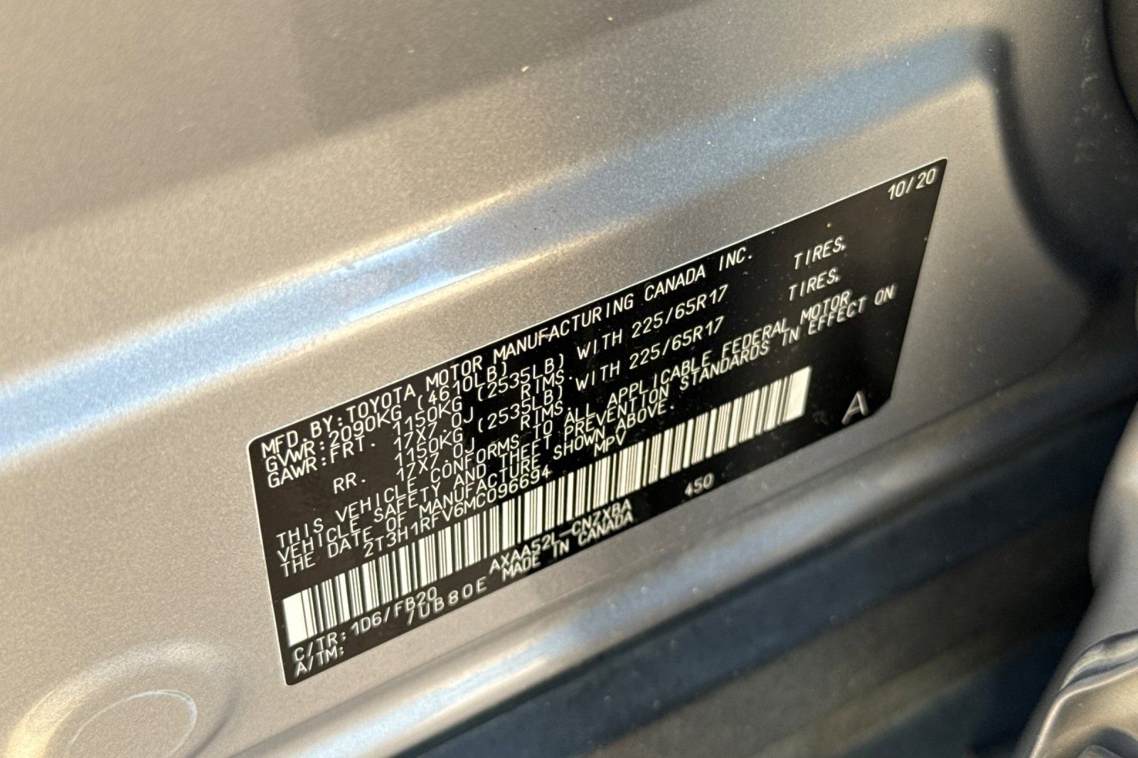 Used 2021 Toyota RAV4 LE w/ Carpet Mat Package (TMS) image 33