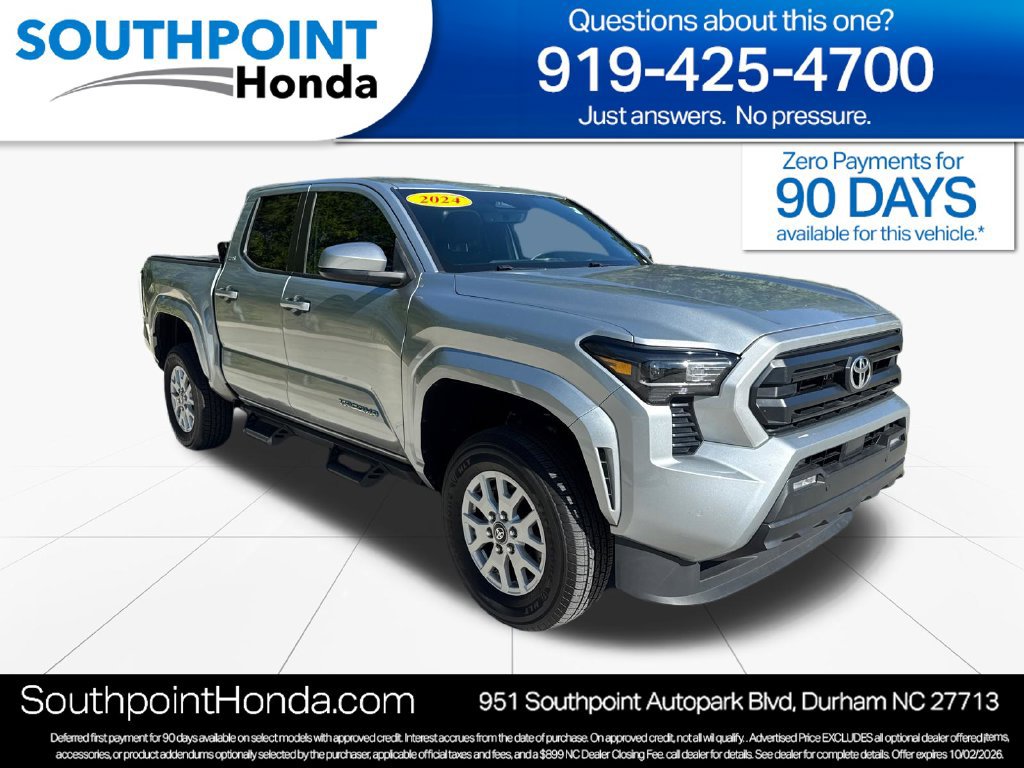 Used 2024 Toyota Tacoma SR5 w/ SR5 Upgrade Package