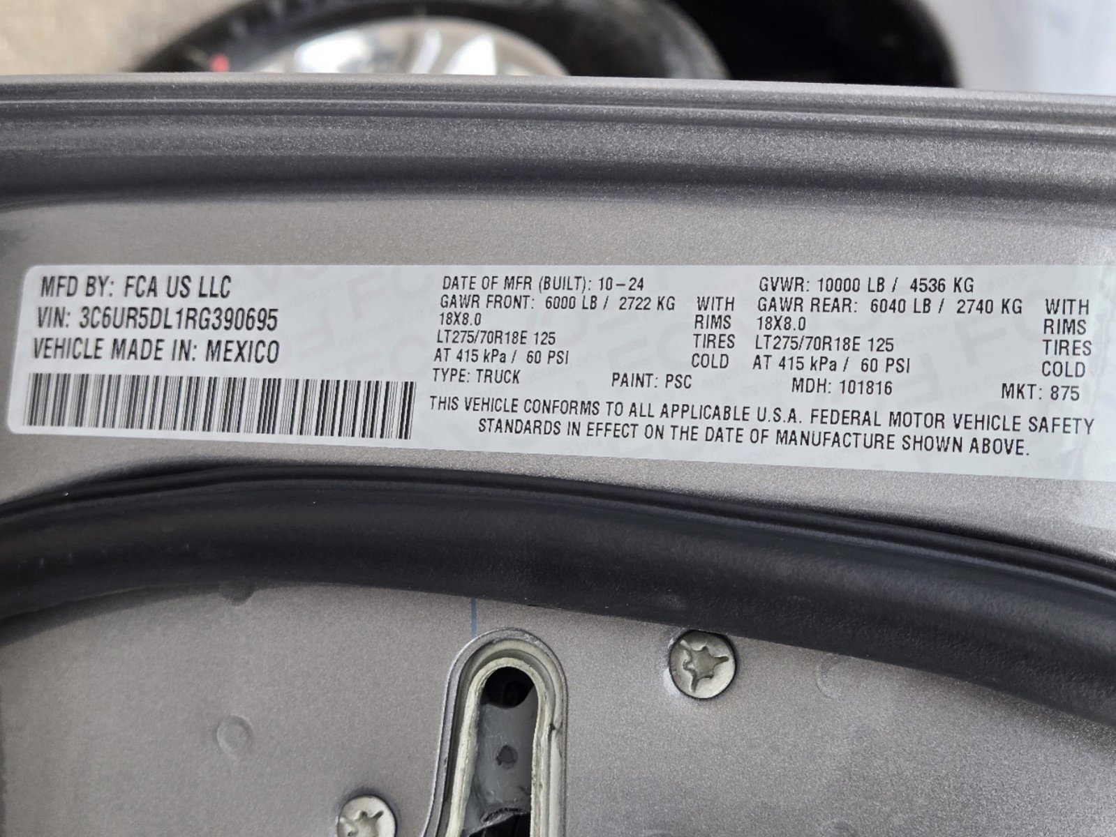 New 2024 RAM 2500 Big Horn w/ Bed Utility Group image 29