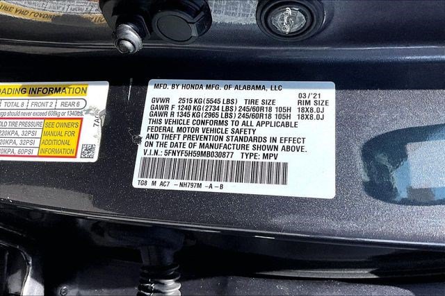 Certified 2021 Honda Pilot EX-L image 19