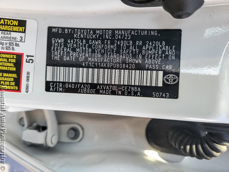 Used 2023 Toyota Camry LE FWD image 22