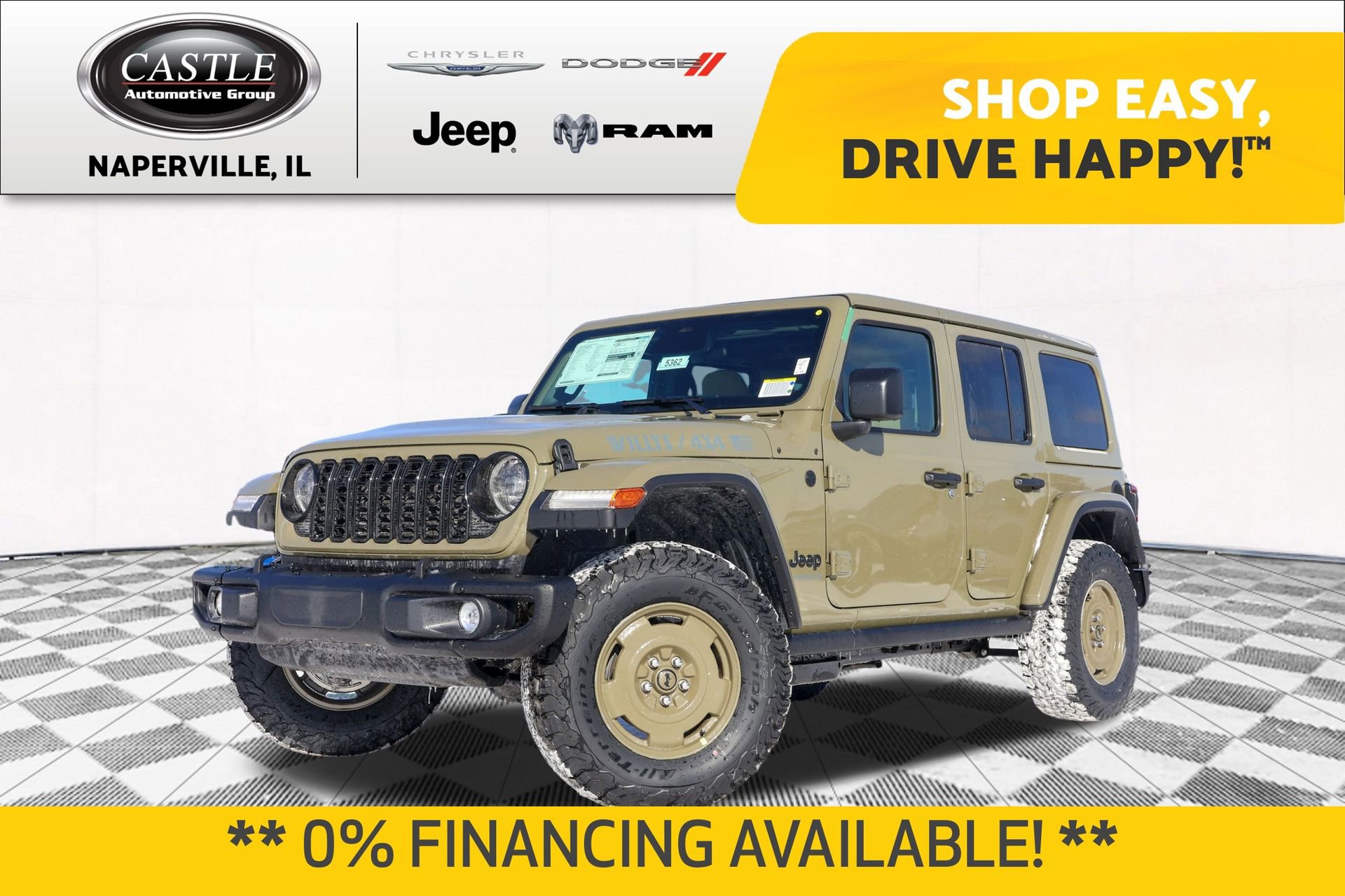 New 2026 Jeep Wrangler Willys