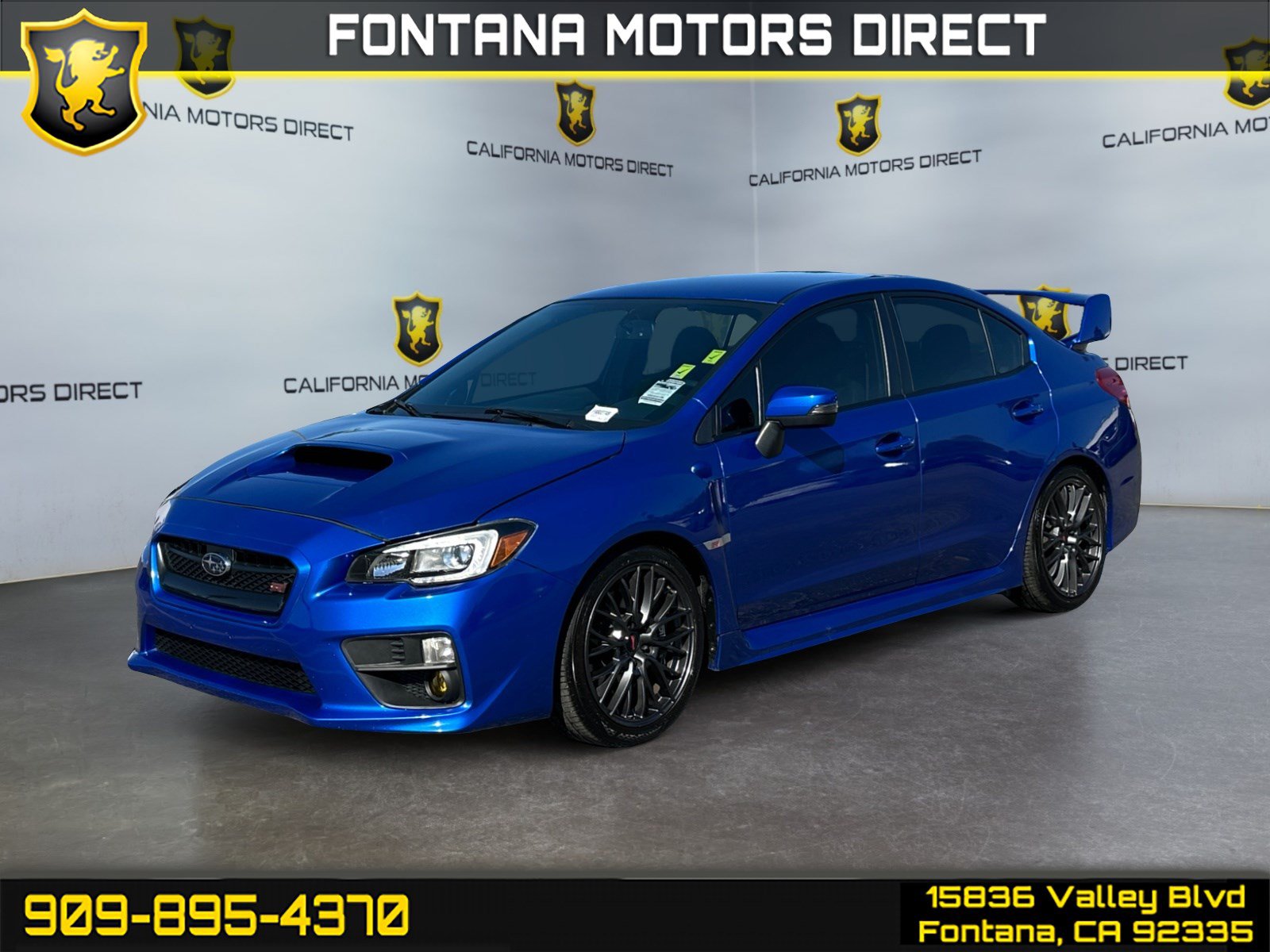 Used 2015 Subaru WRX STI Launch Edition AWD/4WD image 1