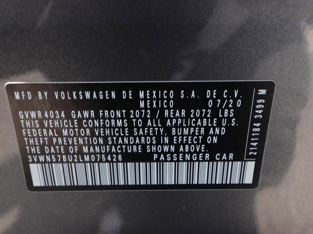 Used 2020 Volkswagen Jetta R-Line w/ R-Line Cold Weather Package FWD image 26