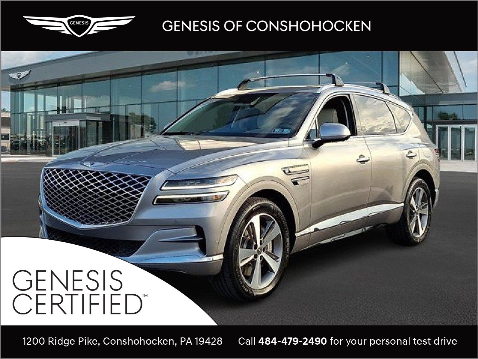 Certified 2023 Genesis GV80 3.5T AWD/4WD image 1
