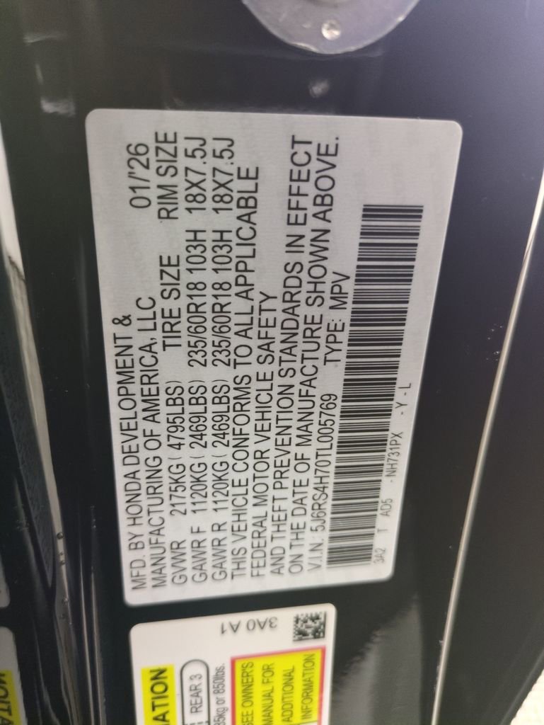 New 2026 Honda CR-V EX-L image 29