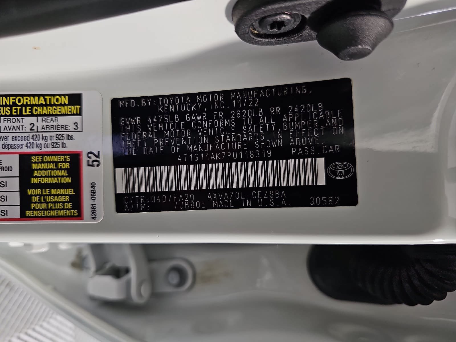 Used 2023 Toyota Camry SE FWD image 31