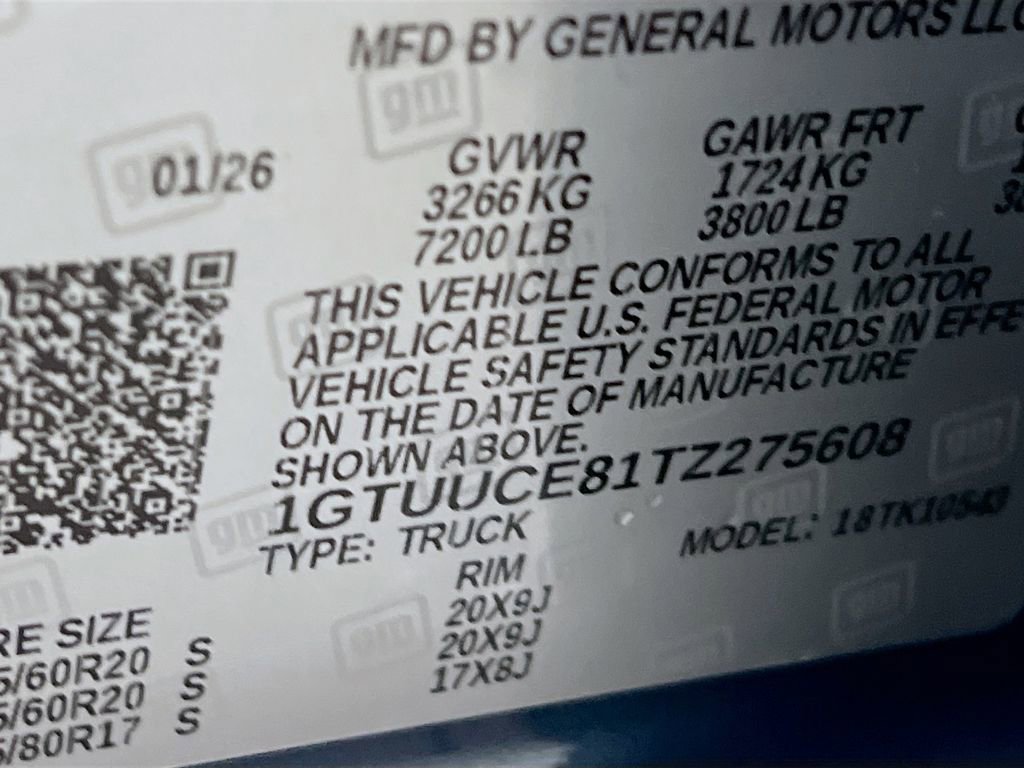 New 2026 GMC Sierra 1500 Elevation w/ Elevation Premium Package AWD/4WD image 25