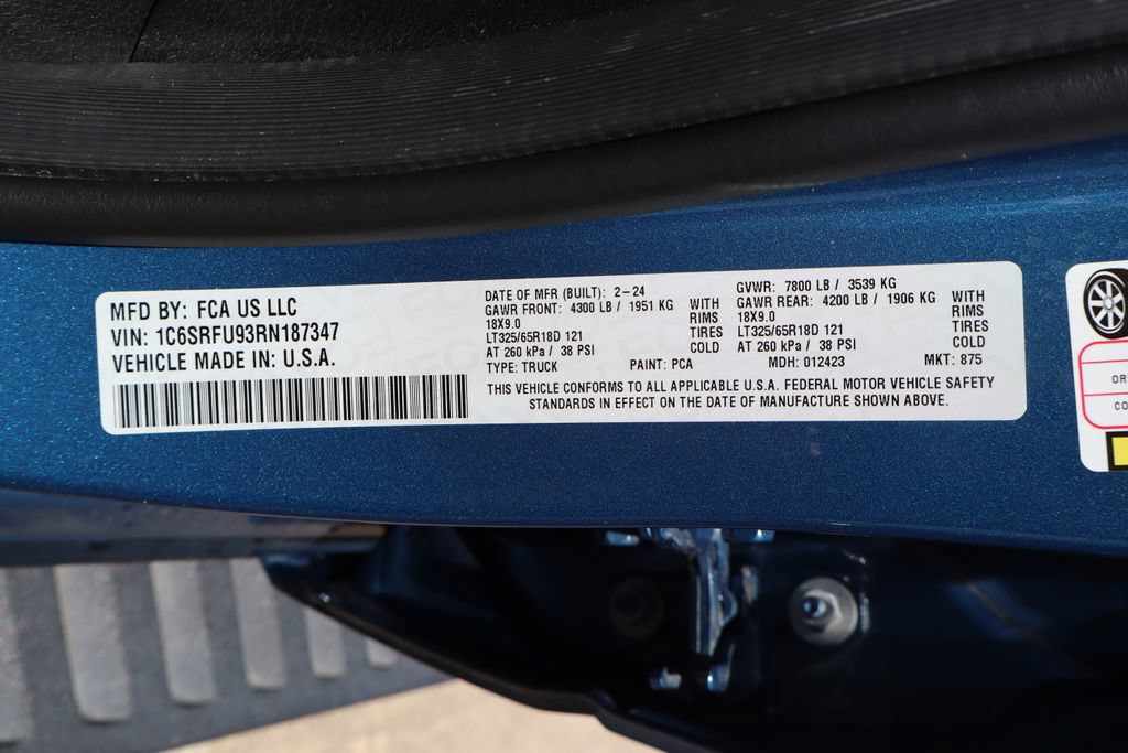 Used 2024 RAM 1500 TRX AWD/4WD image 32