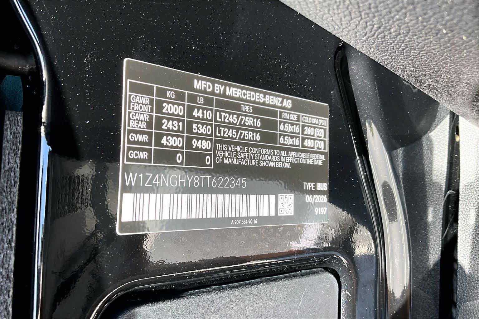 New 2026 Mercedes-Benz Sprinter 2500 image 14