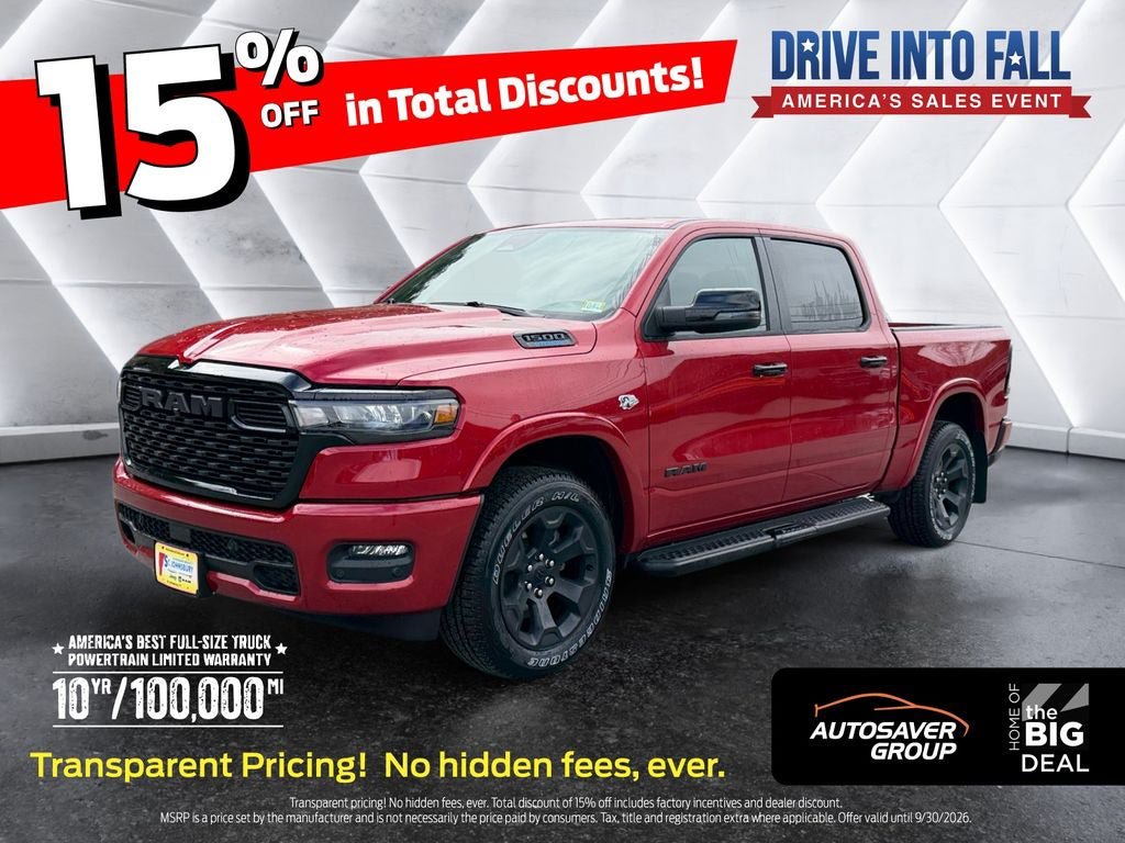 New 2026 RAM 1500 Big Horn w/ Night Edition