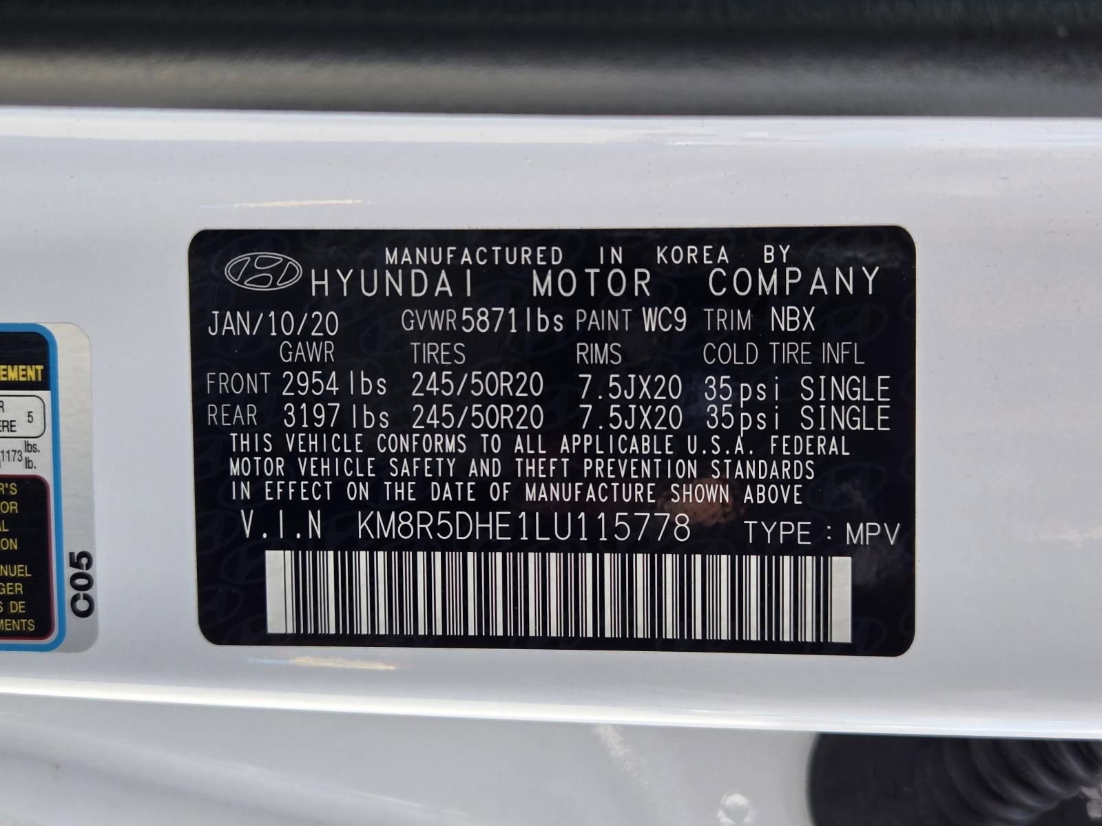 Used 2020 Hyundai Palisade Limited AWD/4WD image 29