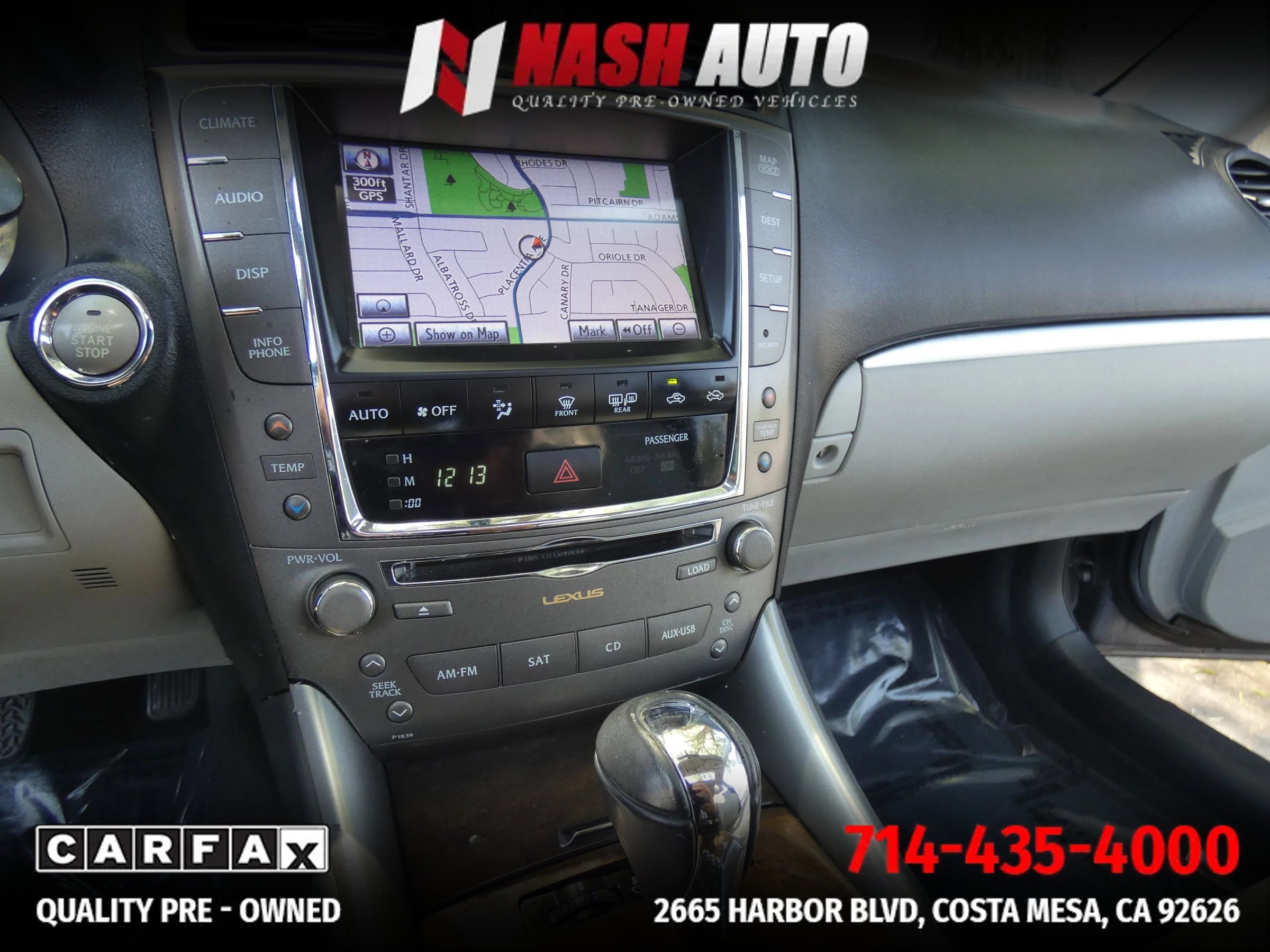 Used 2012 Lexus IS 250 w/ Premium Pkg Value Edition RWD image 54