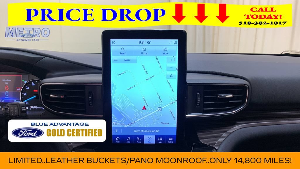 Certified 2024 Ford Explorer Limited w/ Limited Technology Package AWD/4WD image 44