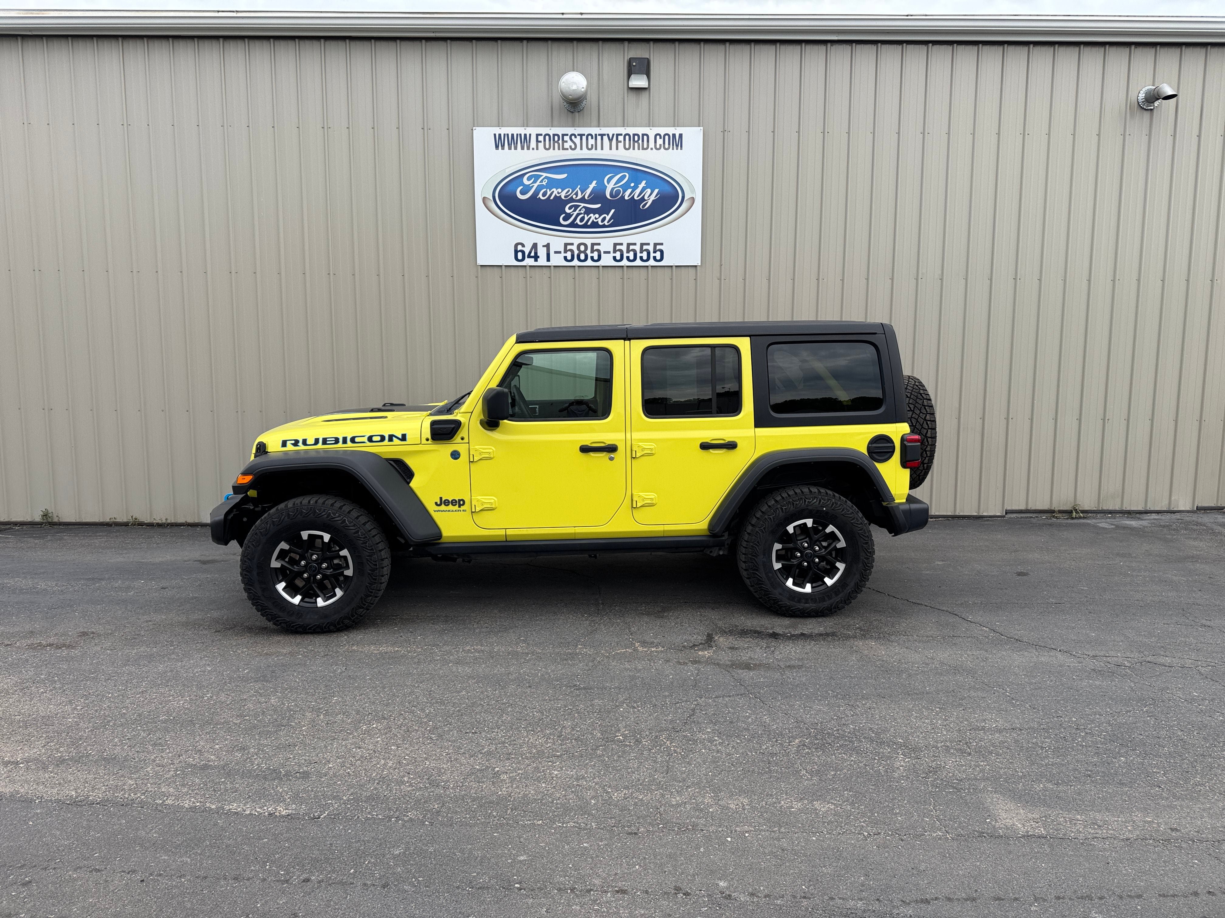 Used 2024 Jeep Wrangler Unlimited Rubicon 4xe AWD/4WD image 1