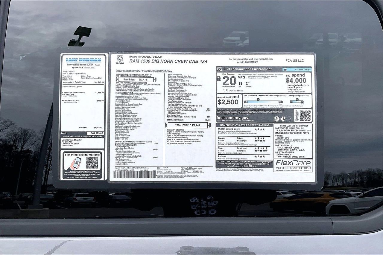 New 2026 RAM 1500 Big Horn image 38