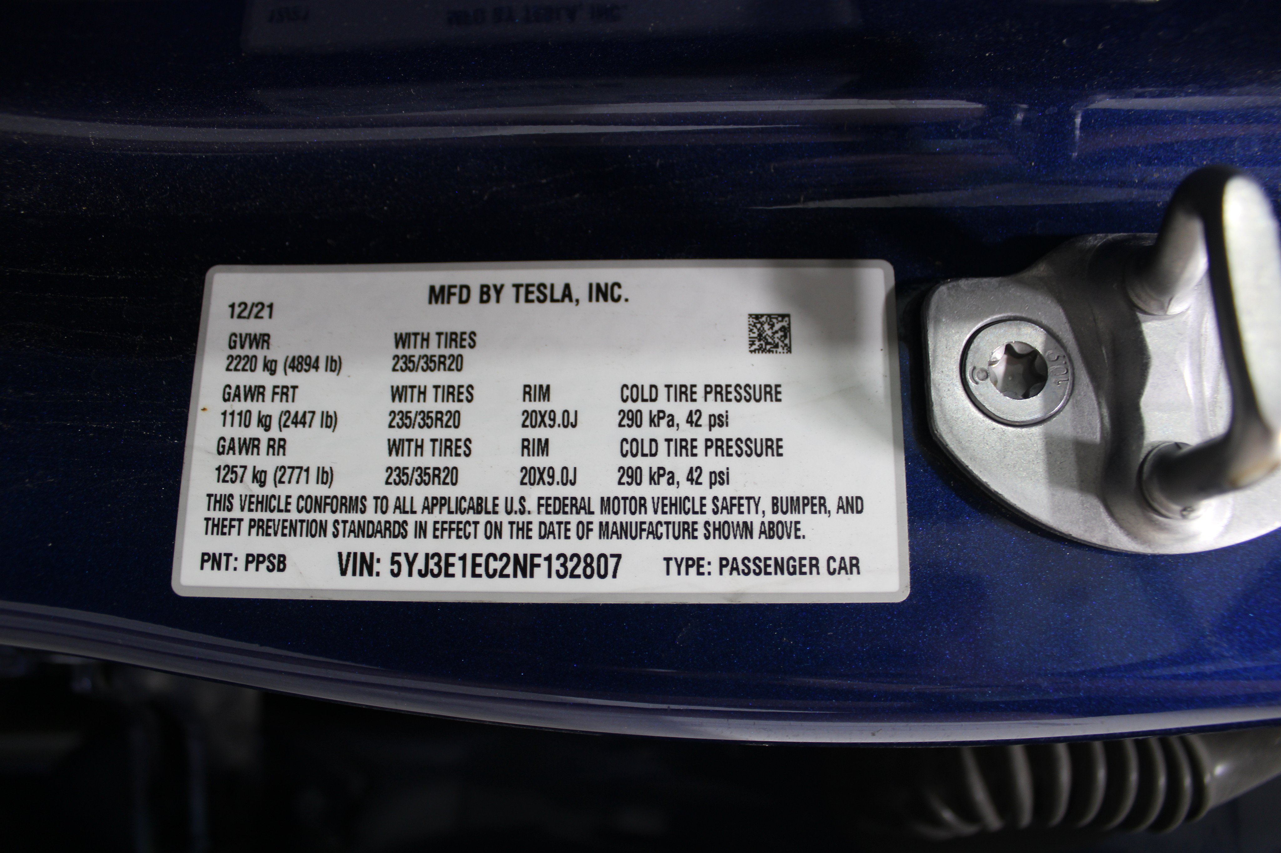 Used 2022 Tesla Model 3 Performance AWD/4WD image 31