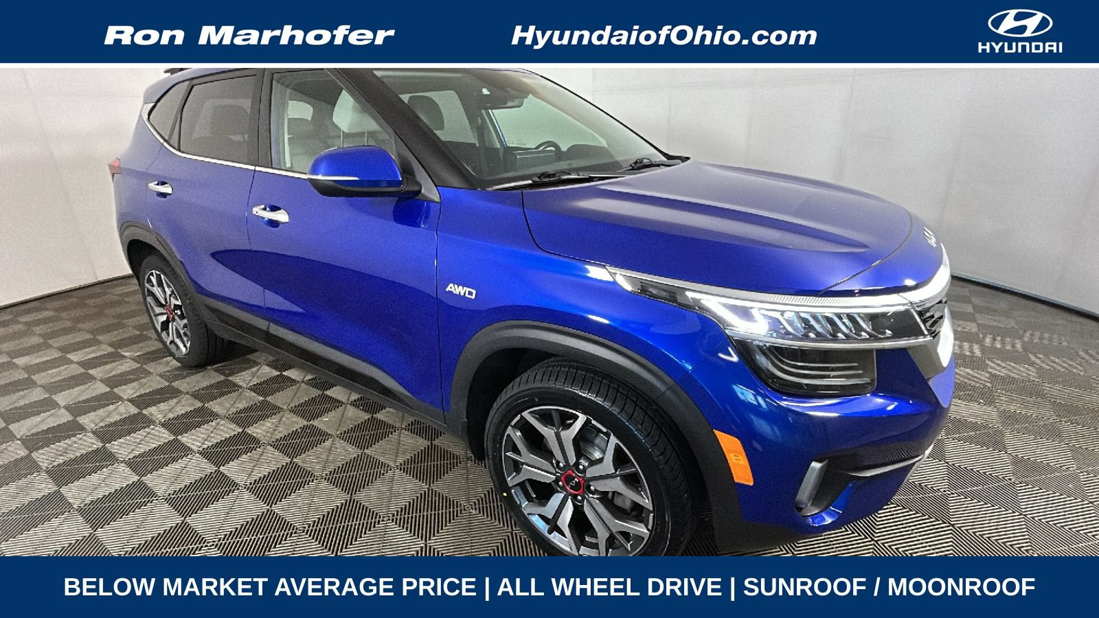 Used 2022 Kia Seltos SX w/ Sunroof Package AWD/4WD image 1