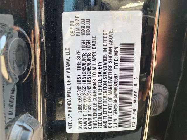 Used 2021 Honda Pilot EX image 31