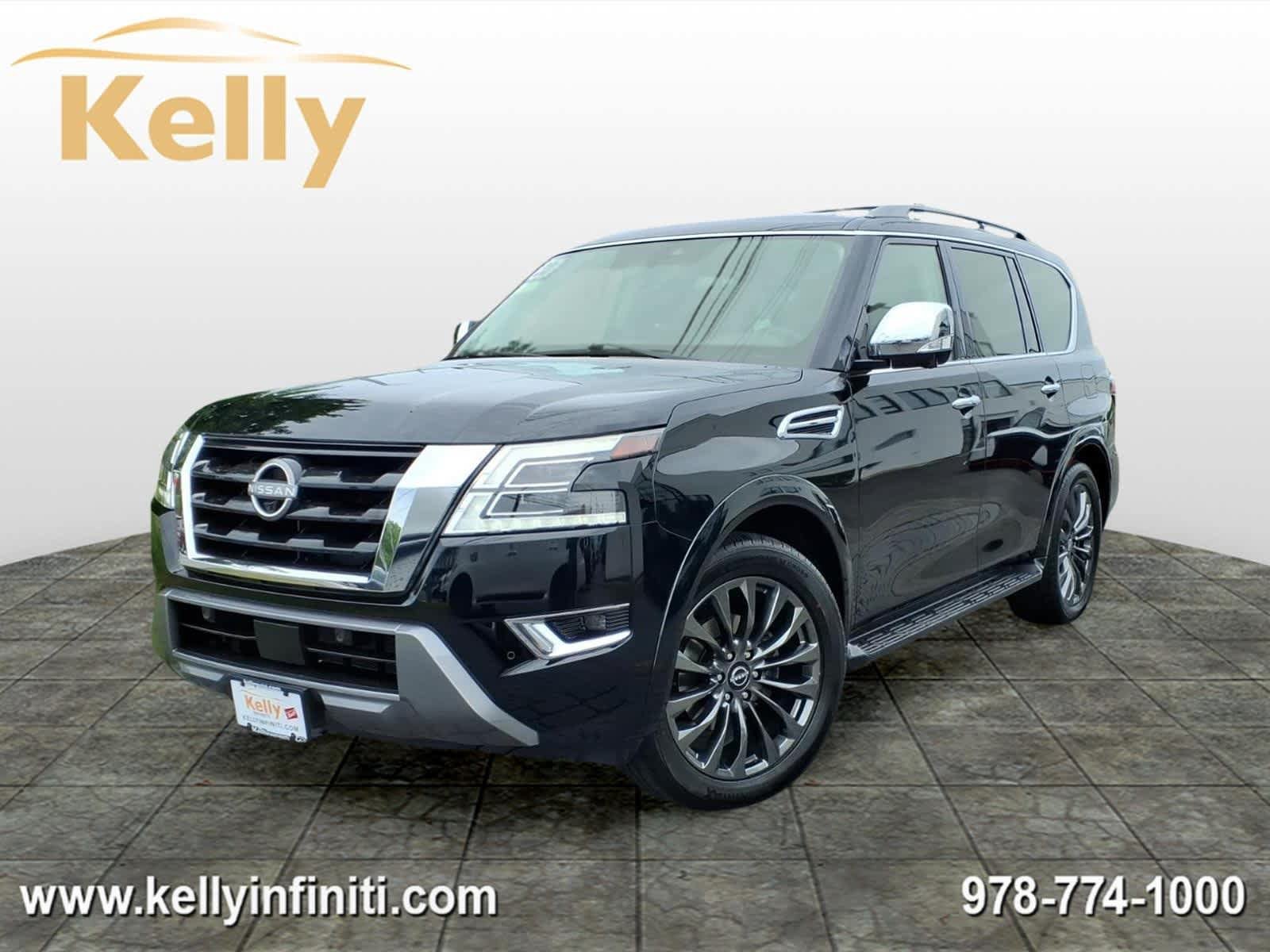 Used 2023 Nissan Armada Platinum w/ Captain's Chairs Package AWD/4WD image 1