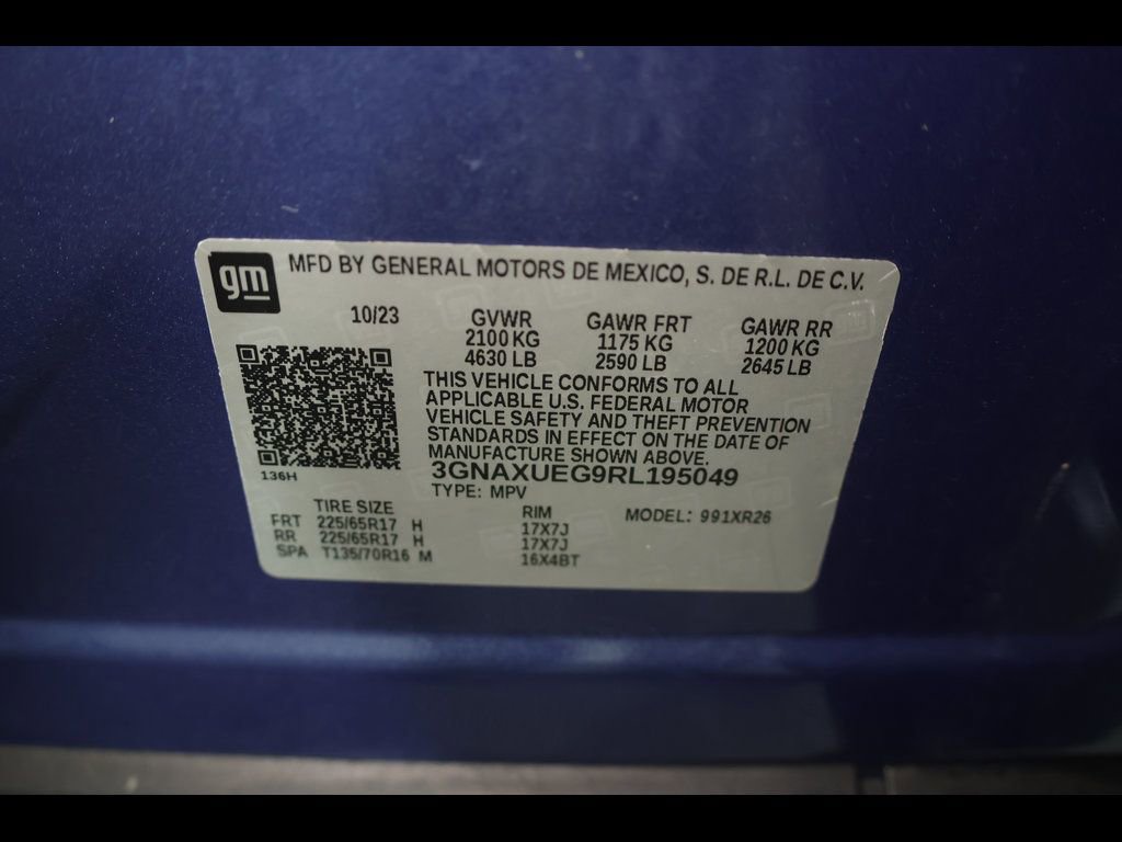 Used 2024 Chevrolet Equinox LT w/ LPO, Floor Liner Package image 29